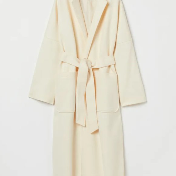 H&M Cream Coat - Picture 2 of 4